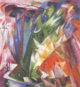 Franz Marc The Birds (mk34) oil painting on canvas